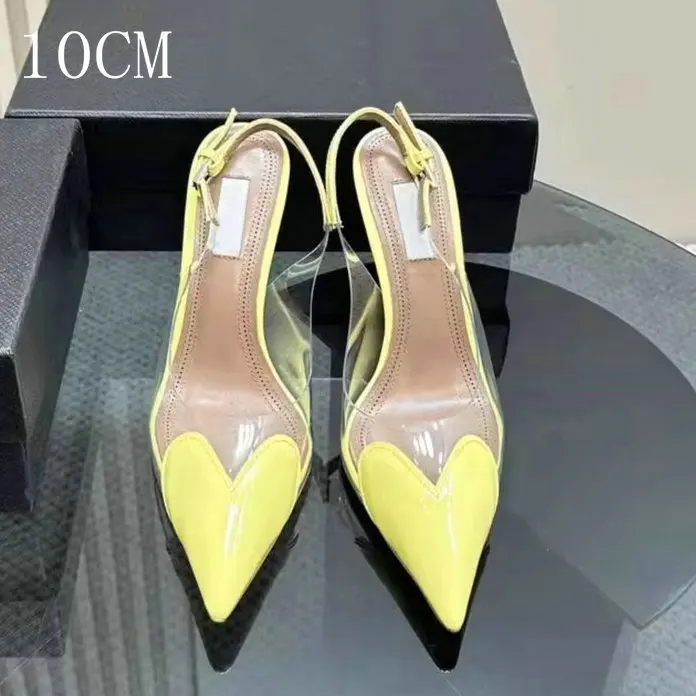 Amara Glow Pointed Glass Heels - Image 11