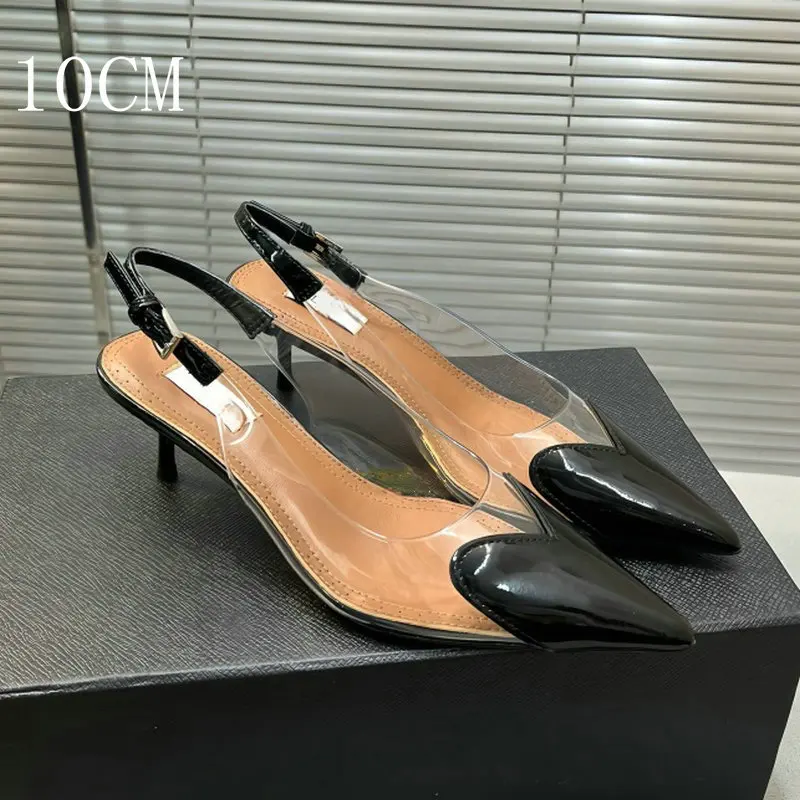 Amara Glow Pointed Glass Heels - Image 17