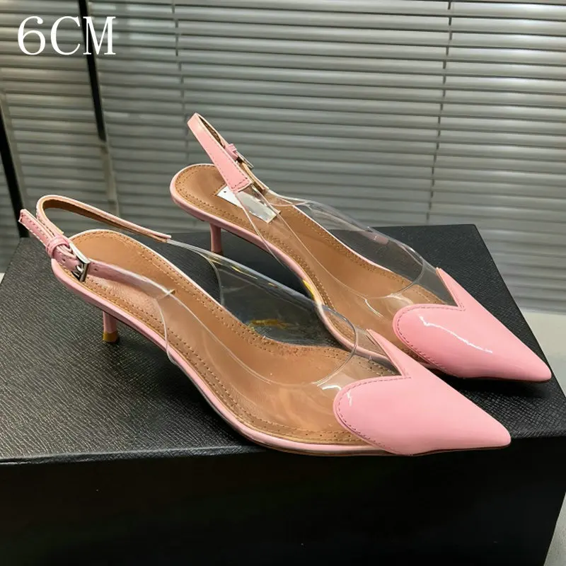 Amara Glow Pointed Glass Heels - Image 18
