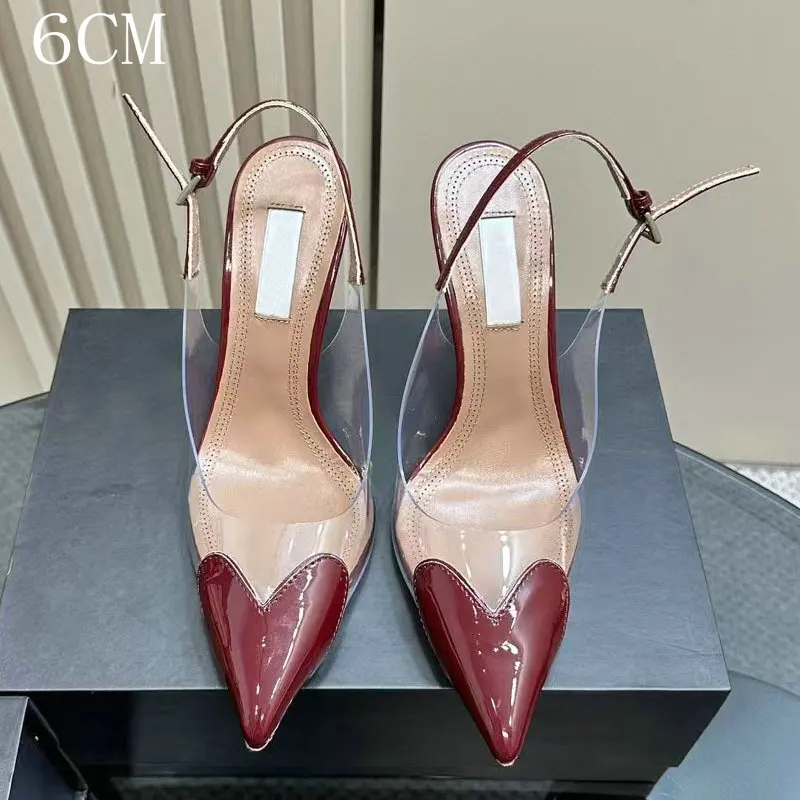 Amara Glow Pointed Glass Heels - Image 22