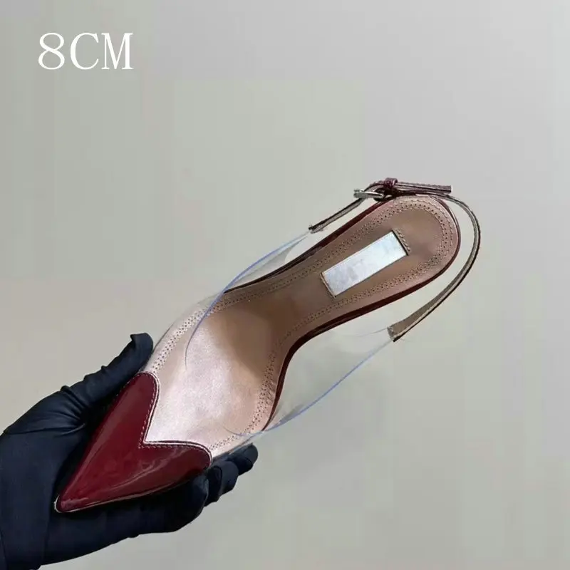Amara Glow Pointed Glass Heels - Image 24