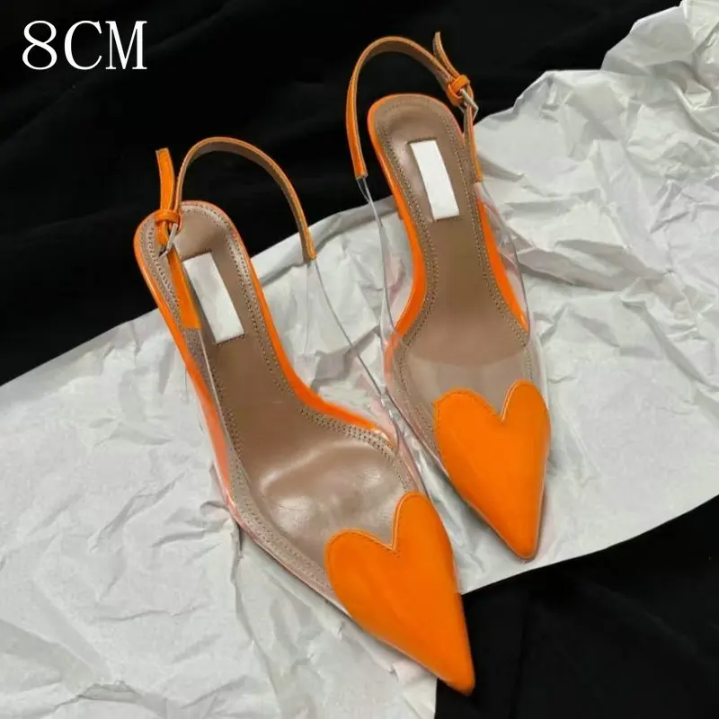Amara Glow Pointed Glass Heels - Image 27