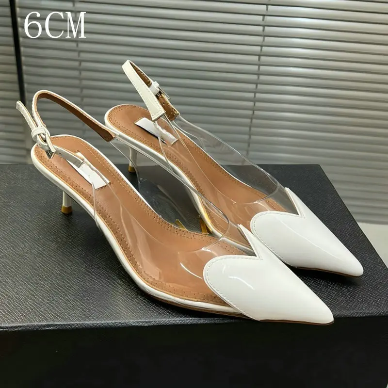 Amara Glow Pointed Glass Heels - Image 5