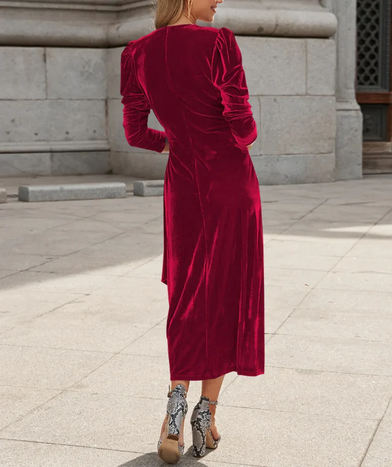 Ambrosia Velvet Party Dress - Image 10