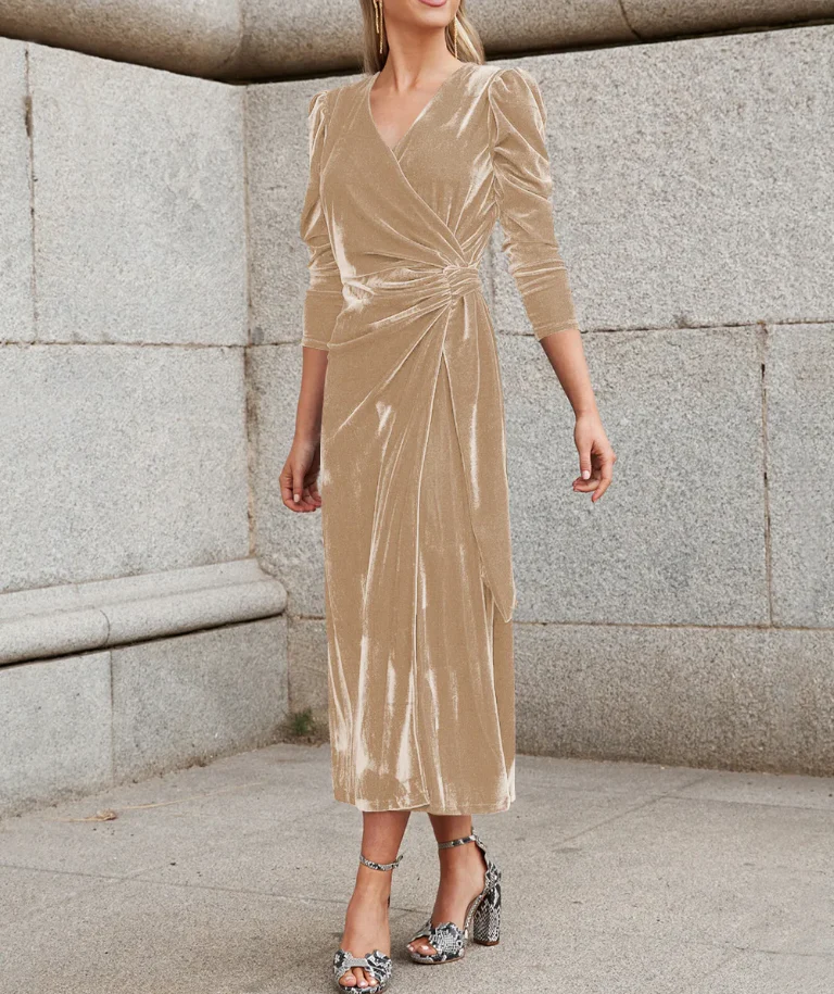 Ambrosia Velvet Party Dress - Image 11