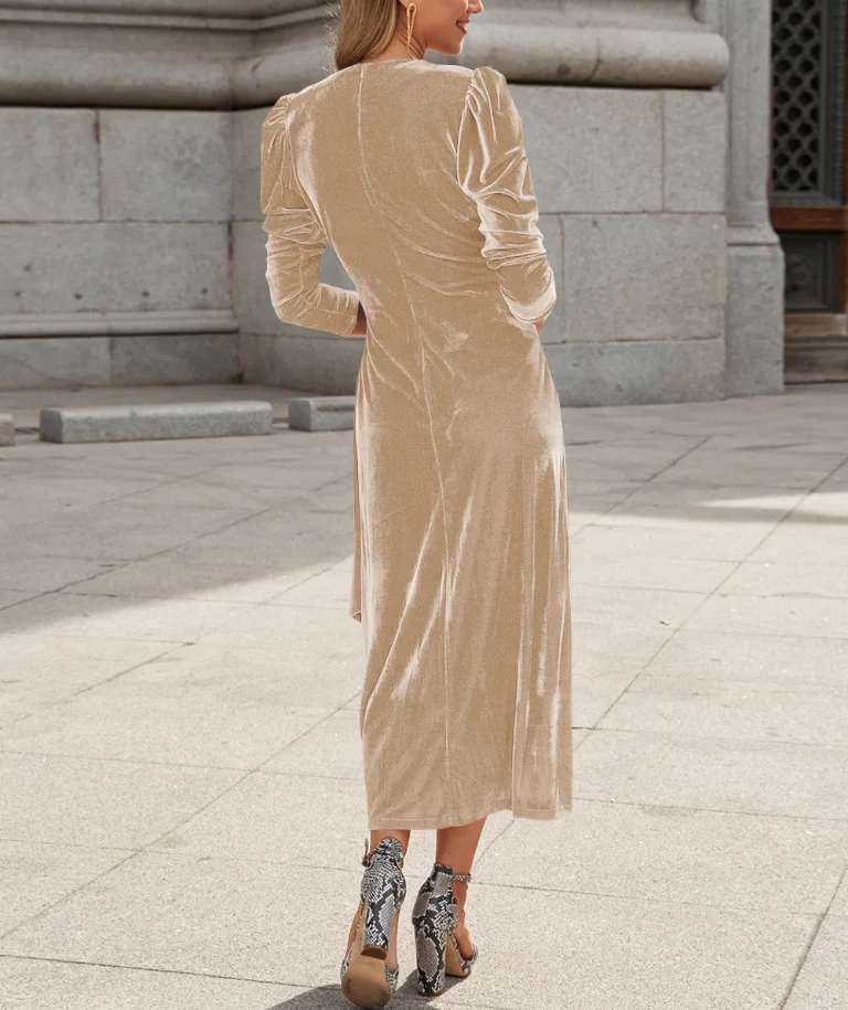 Ambrosia Velvet Party Dress - Image 12
