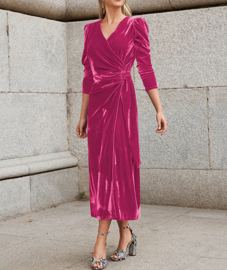 Ambrosia Velvet Party Dress - Image 13