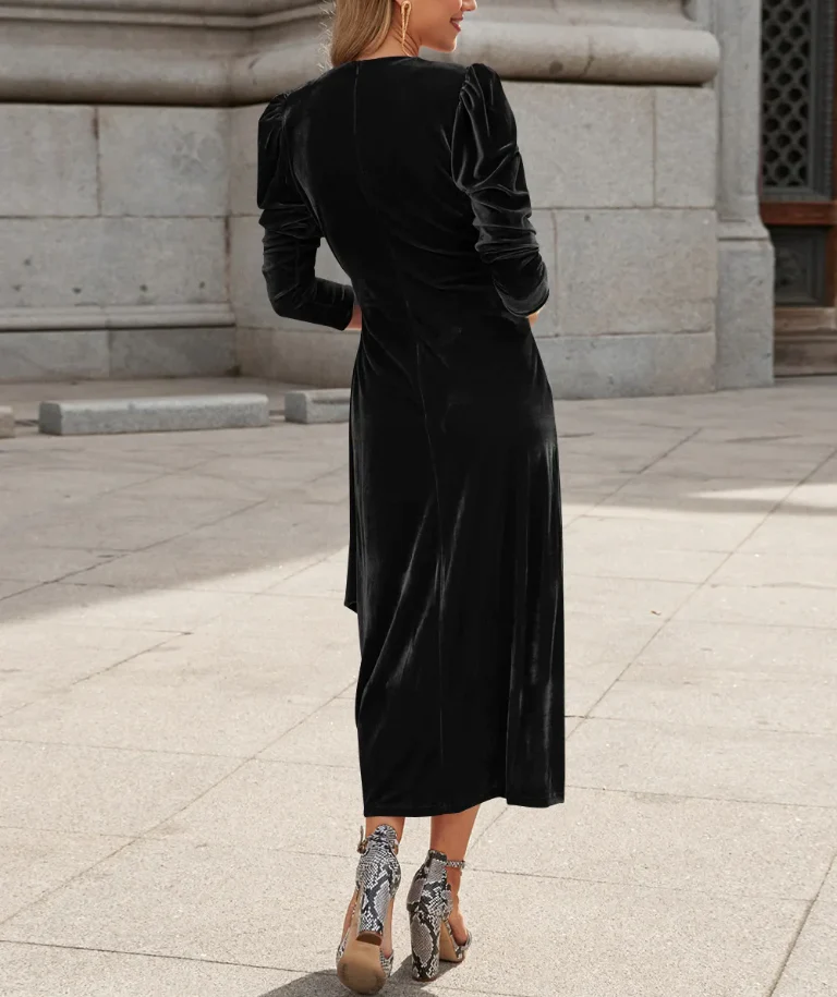 Ambrosia Velvet Party Dress - Image 8