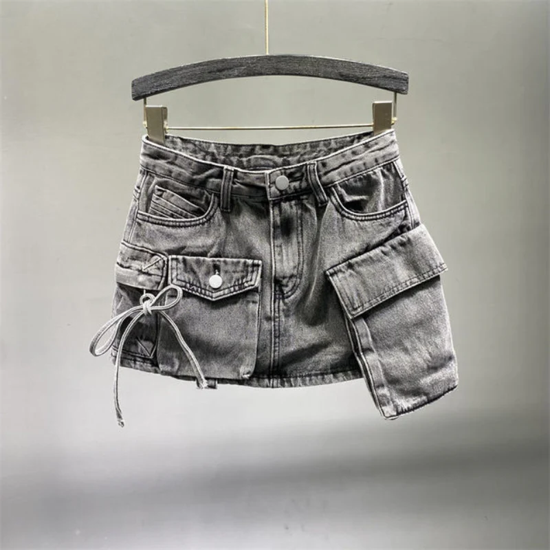 Angles Denim Skirt - Image 2