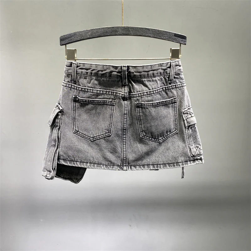 Angles Denim Skirt - Image 4