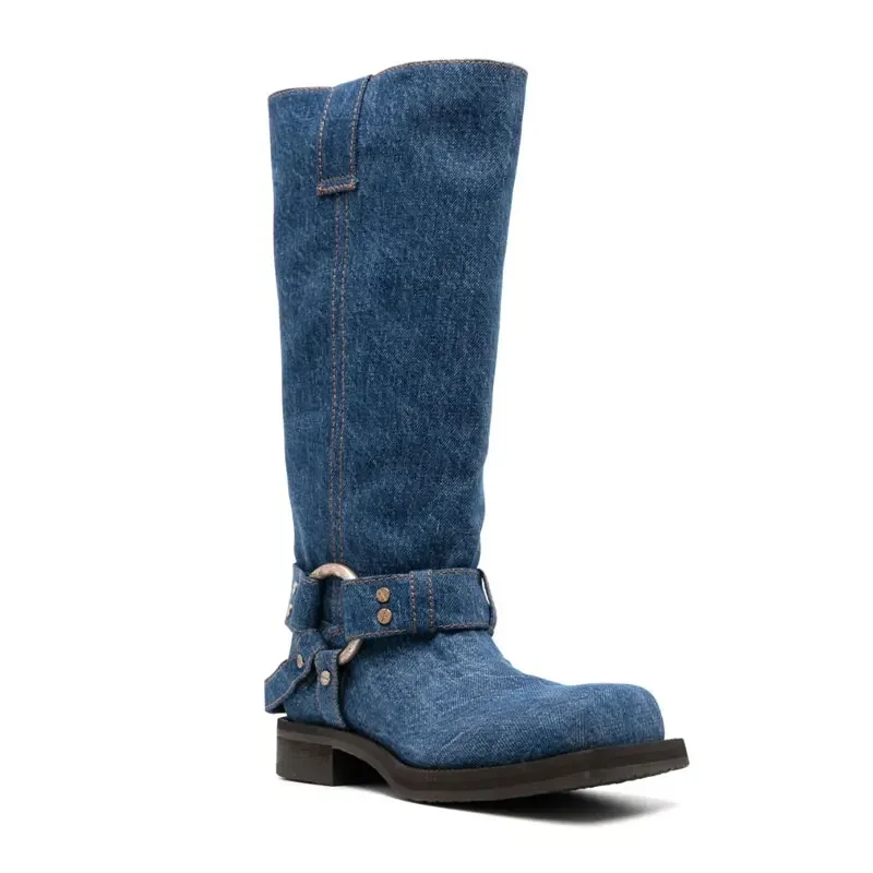 Ankle Armor Chunky Boots - Image 3