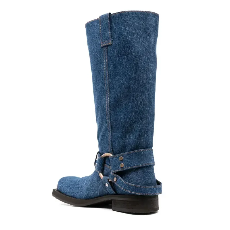 Ankle Armor Chunky Boots - Image 4