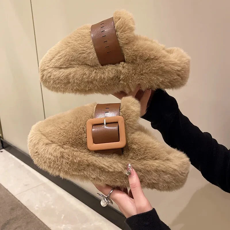 Anny Fuzzy Slippers - Image 3