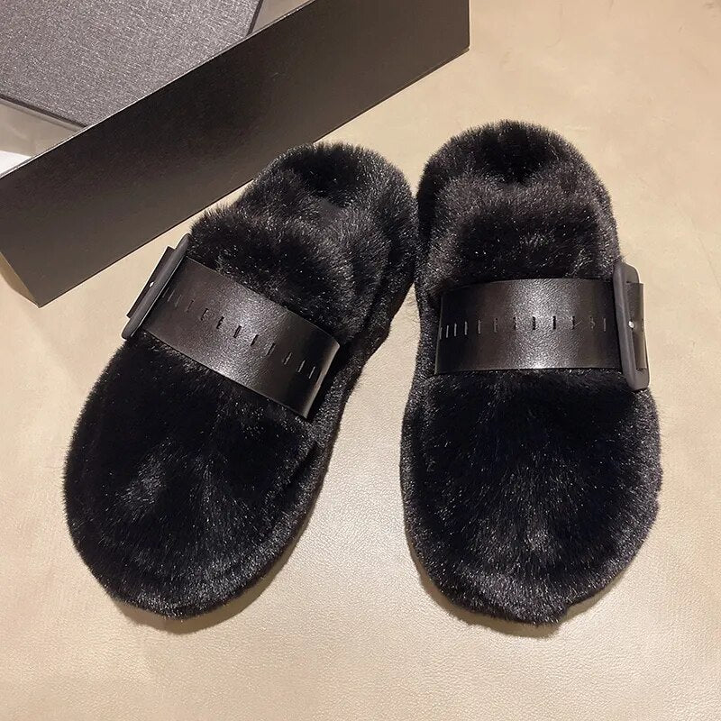 Anny Fuzzy Slippers - Image 4
