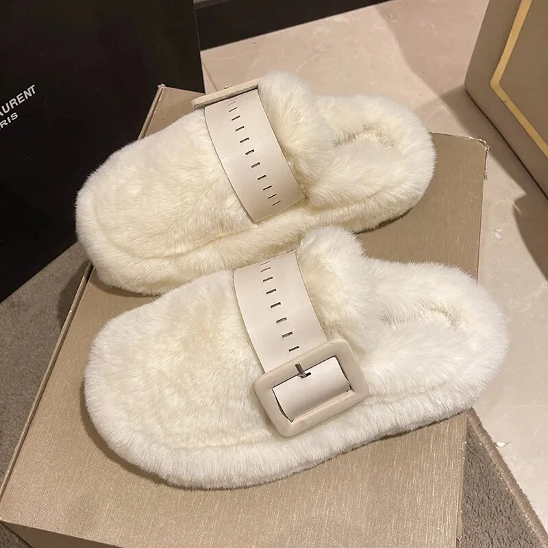 Anny Fuzzy Slippers - Image 5