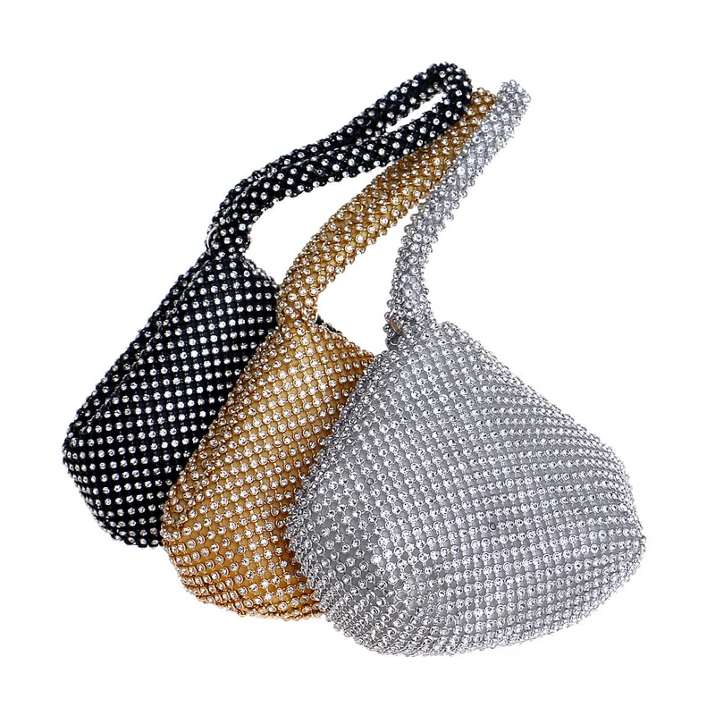 Anya Rhinestone Small Clutch - Image 4
