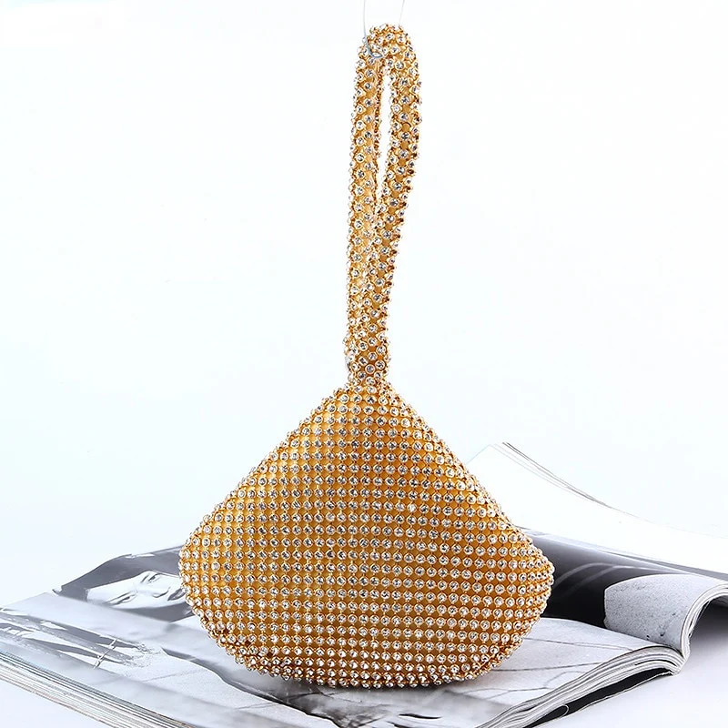 Anya Rhinestone Small Clutch - Image 5