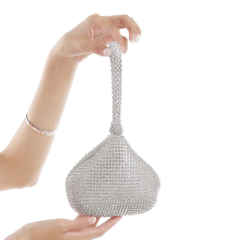 Anya Rhinestone Small Clutch - Image 6
