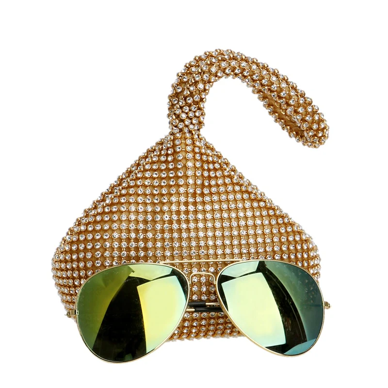 Anya Rhinestone Small Clutch - Image 7