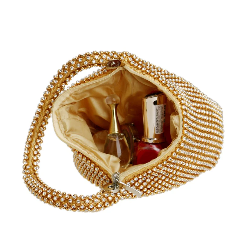 Anya Rhinestone Small Clutch - Image 8