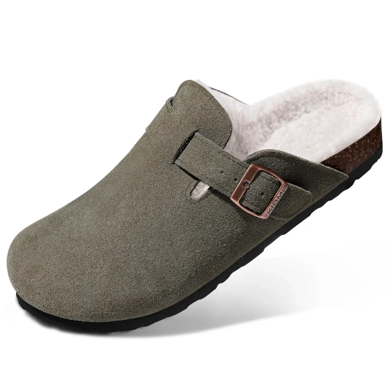 ArcticWarm Fuzzy Suede Slippers - Image 4