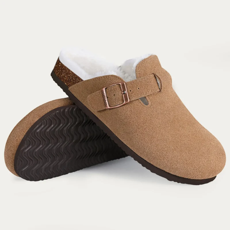 ArcticWarm Fuzzy Suede Slippers - Image 6