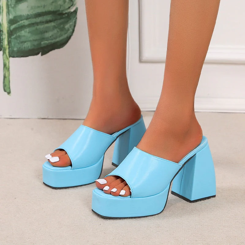 Arya Platform Sandals - Image 6
