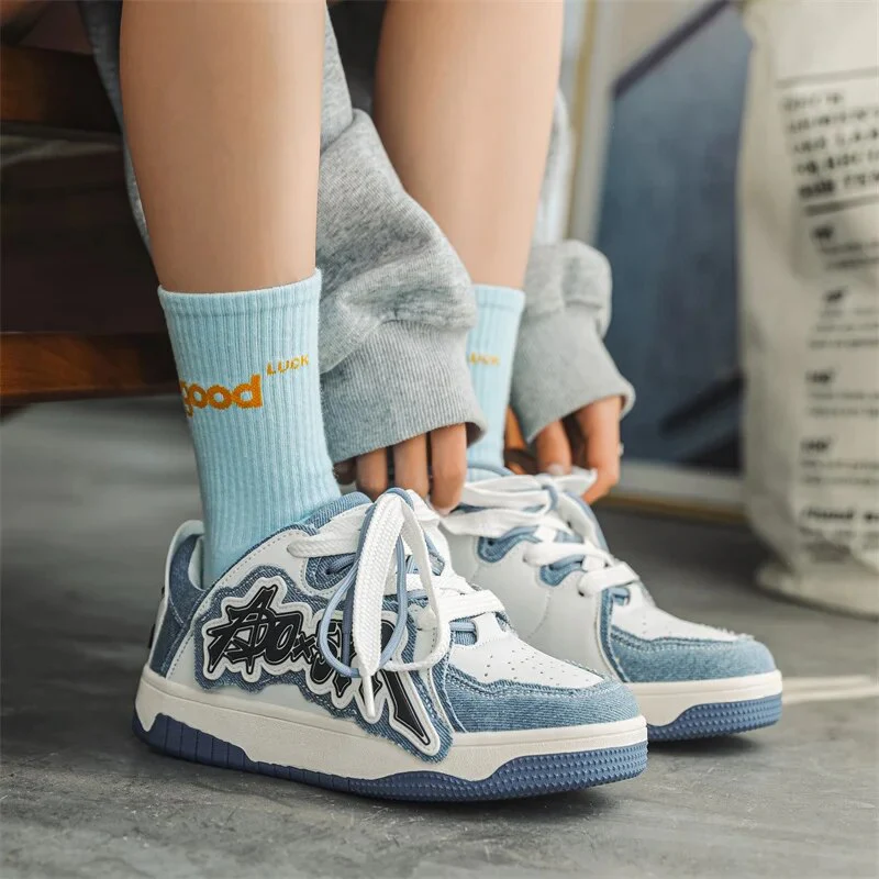 Aspire Denim Street Sneakers - Image 3