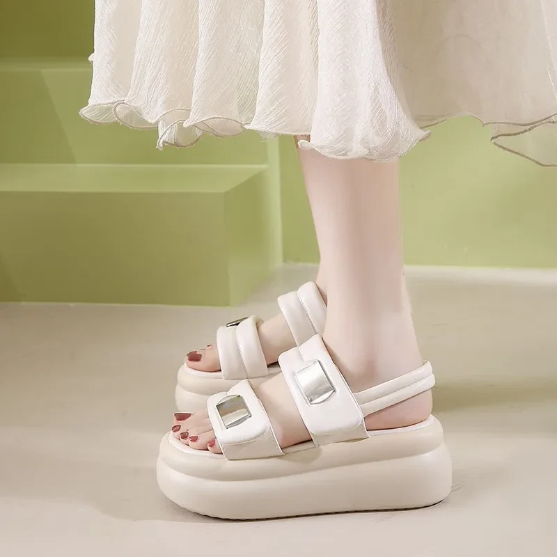 Aurora Stride Chunky Sandals - Image 3