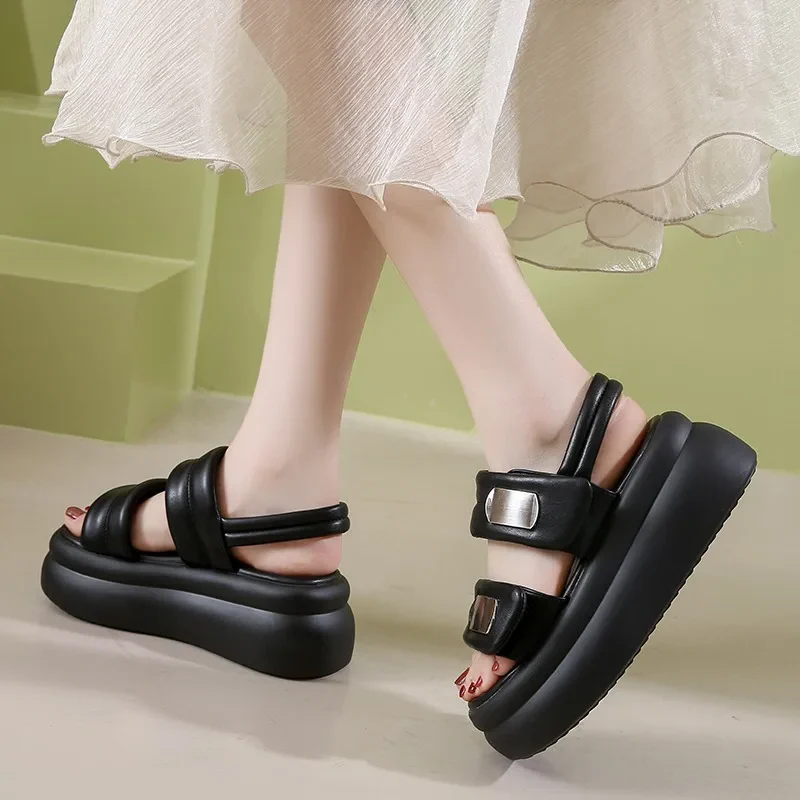Aurora Stride Chunky Sandals - Image 6