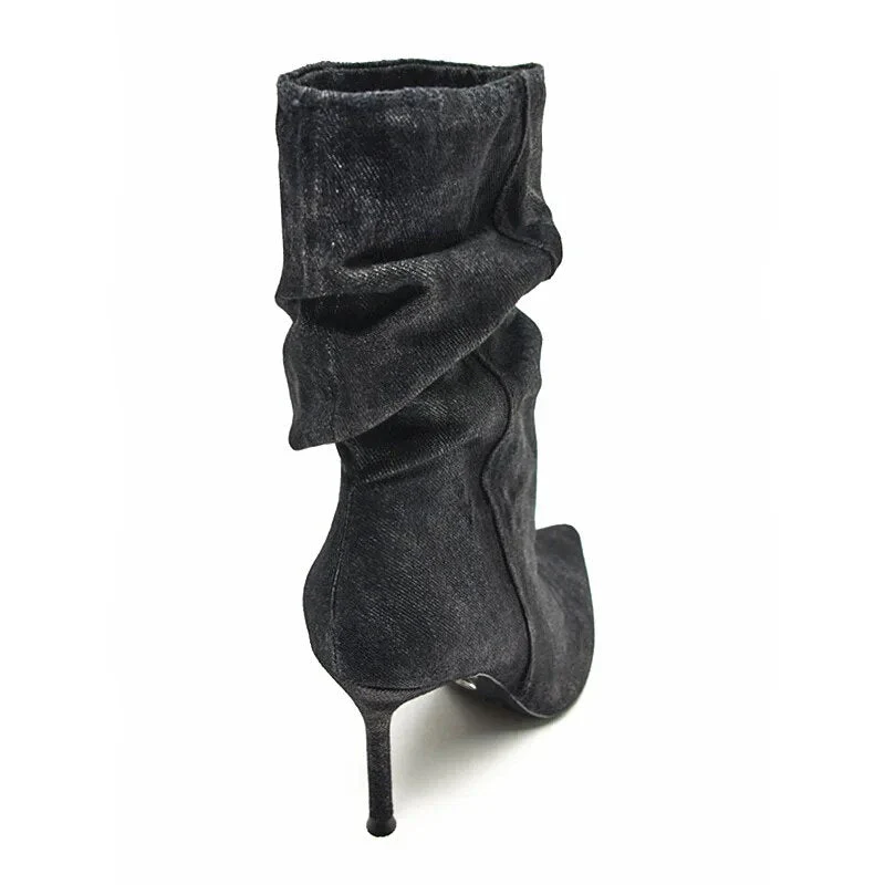 Avant Denim Stilettos - Image 4