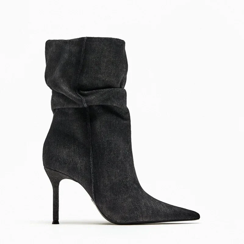 Avant Denim Stilettos - Image 5