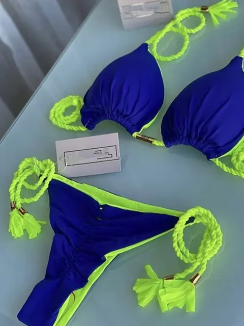 Azure Affair Sexy Swimsuit - Image 16