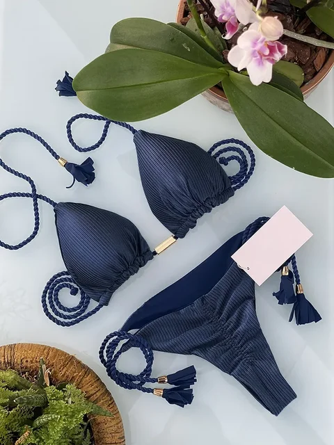 Azure Affair Sexy Swimsuit - Image 4