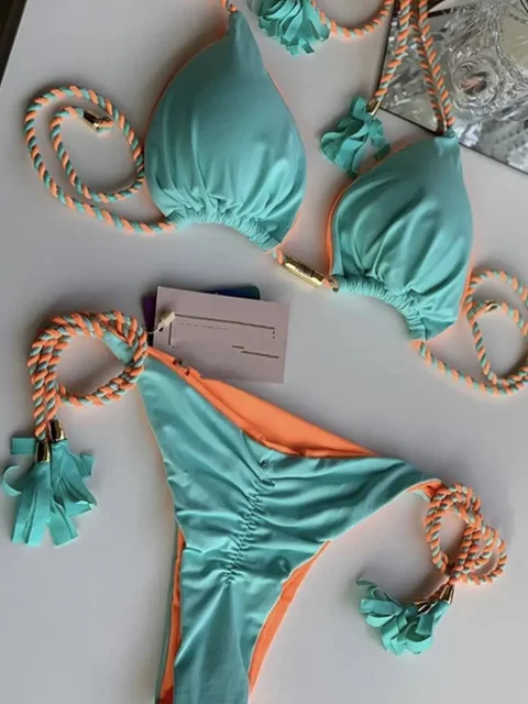 Azure Affair Sexy Swimsuit - Image 8