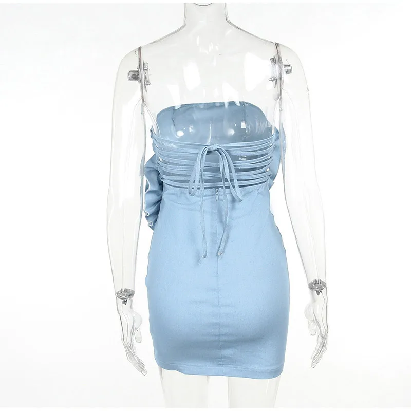 Bella Denim Dress - Image 5