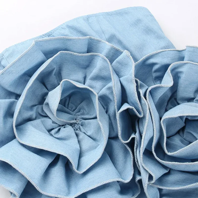 Bella Denim Dress - Image 7