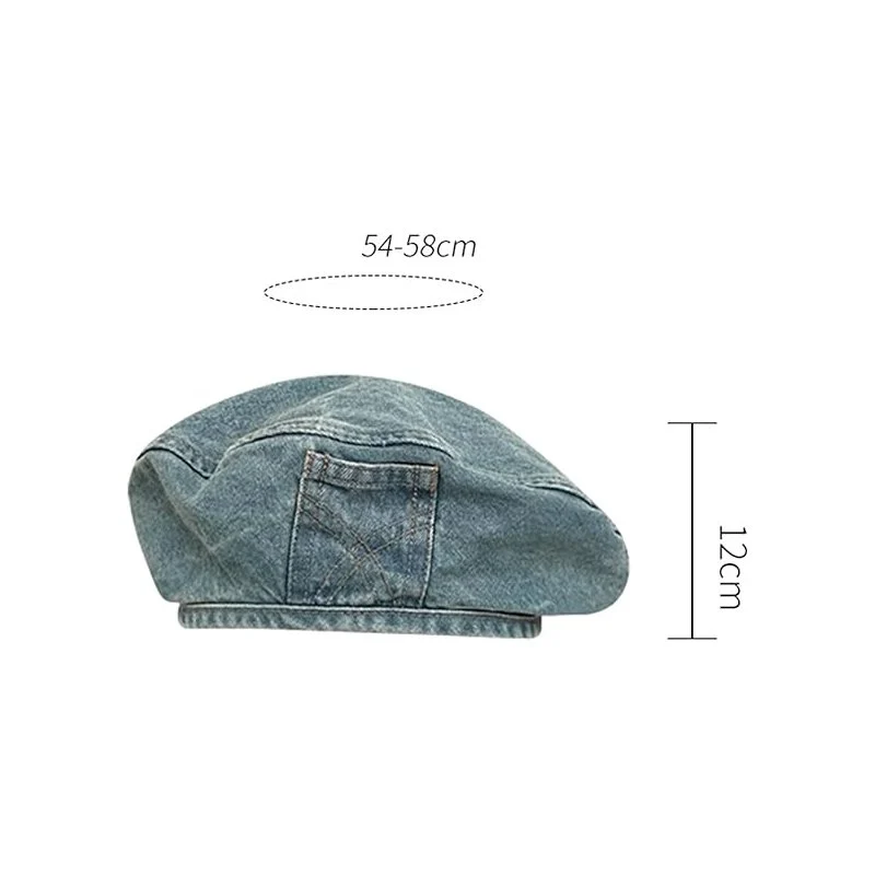 Bella Denim Hat - Image 8