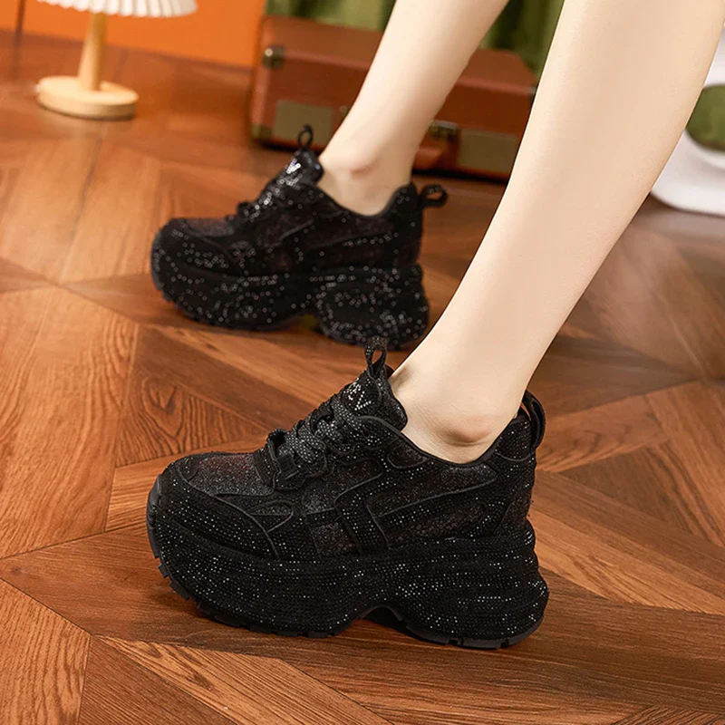 Bling Chunky Sneakers - Image 4