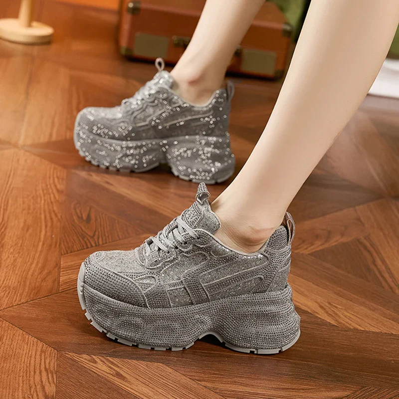 Bling Chunky Sneakers - Image 5
