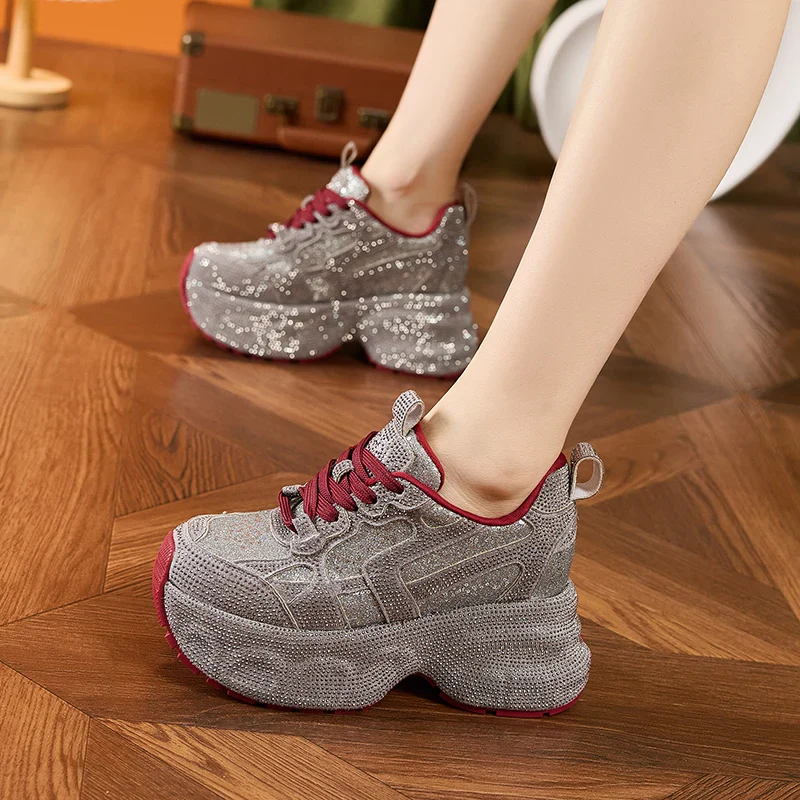 Bling Chunky Sneakers - Image 6