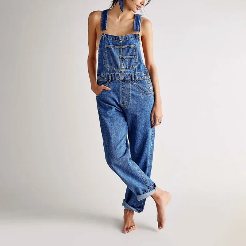 Blue Skies Denim Jumpsuit - Image 5
