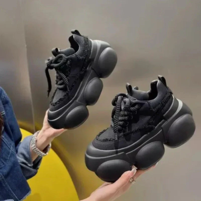 Bombi Chunky Platform Sneakers - Image 8