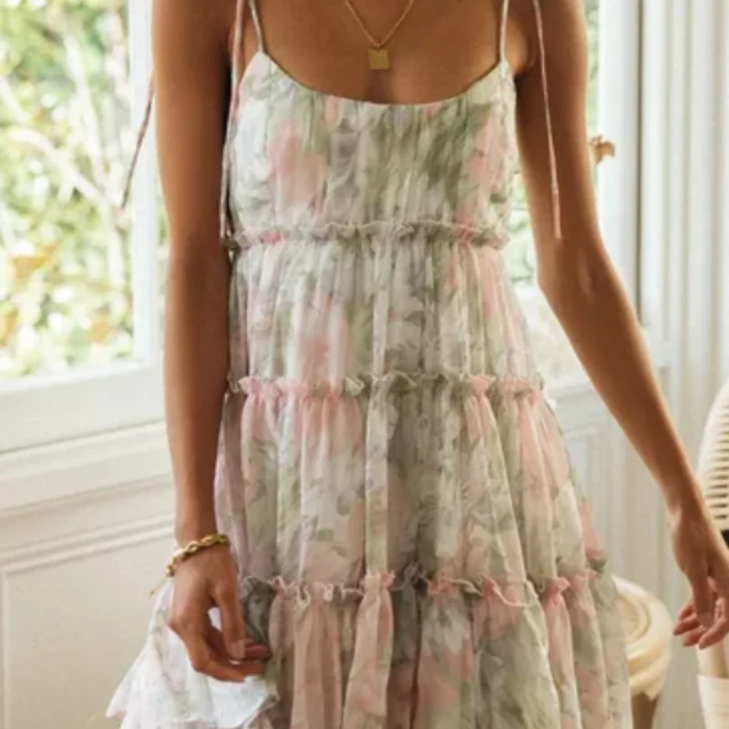 Bowknot Vacation Dress - Image 3