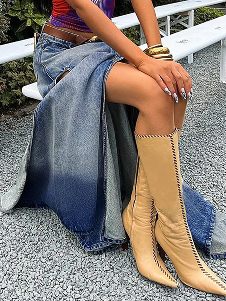 Camela's Split Sexy Skirt - Image 2