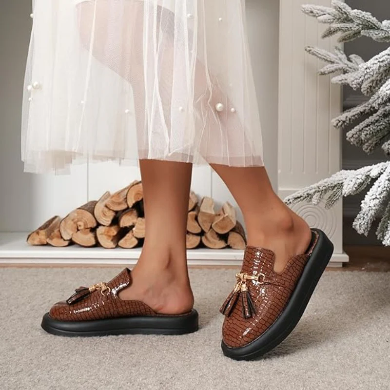 Carrera Tassel Summer Flats - Image 9