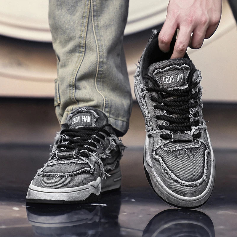 Ceda Han Denim Sneakers - Image 4