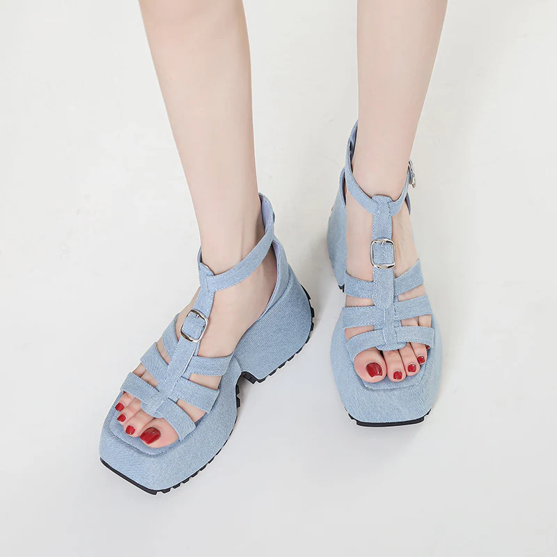 Celeste Platform Sandals - Image 3