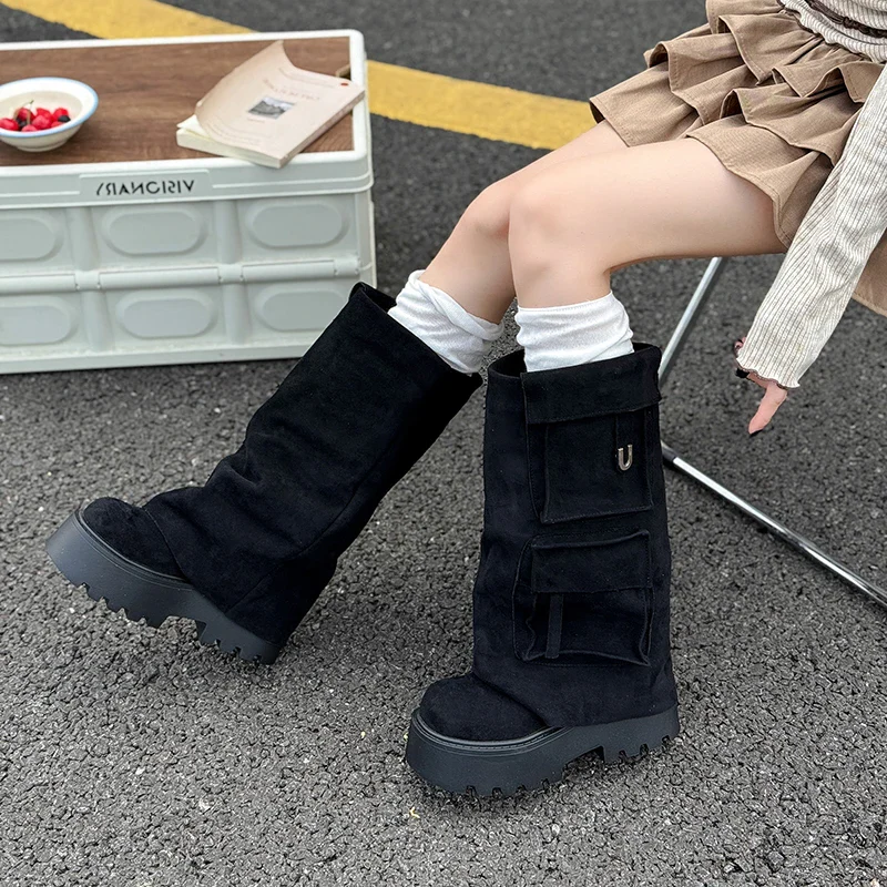 ChestnutRise Chunky Boots - Image 3
