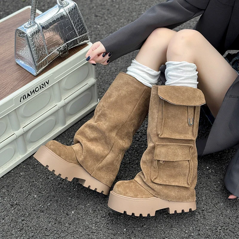 ChestnutRise Chunky Boots - Image 4